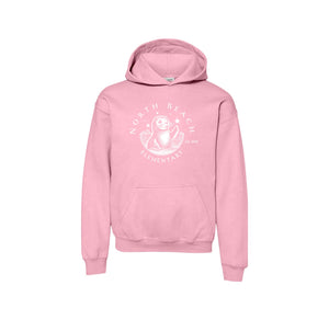 North Beach Elementary On Demand-Youth Unisex Hoodie On-Demand White