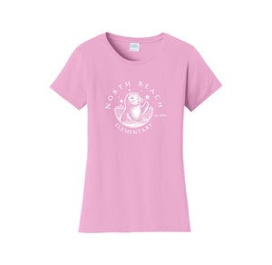 North Beach Elementary On Demand-Womens Fan Favorite Tee On-Demand White