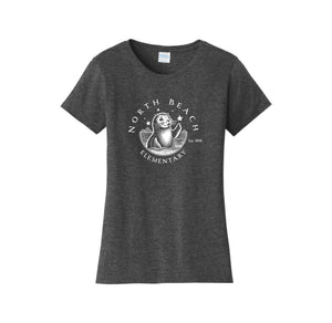 North Beach Elementary On Demand-Womens Fan Favorite Tee On-Demand White