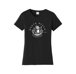 North Beach Elementary On Demand-Womens Fan Favorite Tee On-Demand White