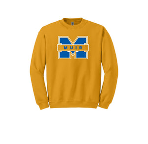 John Muir HS-Adult Unisex Crewneck Sweatshirt On-Demand M Logo