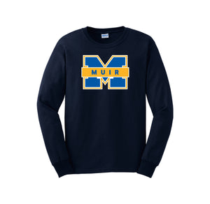 John Muir HS-Adult Unisex Long Sleeve Tee On-Demand M Logo