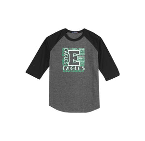 Degan Elementary-Adult Unisex Baseball Tee On-Demand Big E