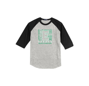 Degan Elementary-Adult Unisex Baseball Tee On-Demand Big E