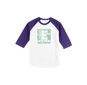 Degan Elementary-Adult Unisex Baseball Tee On-Demand Big E