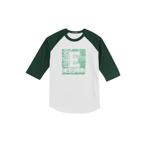 Degan Elementary-Youth Unisex Baseball Tee On-Demand Big E