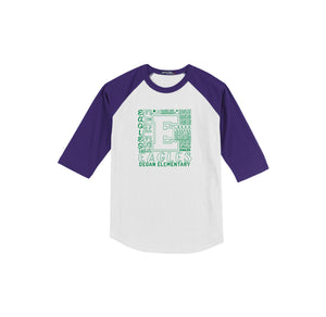 Degan Elementary-Youth Unisex Baseball Tee On-Demand Big E