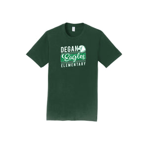 Degan Elementary-Adult Unisex Fan Favorite Premium Tee On-Demand Eagle Stripe