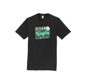 Degan Elementary-Adult Unisex Fan Favorite Premium Tee On-Demand Eagle Stripe