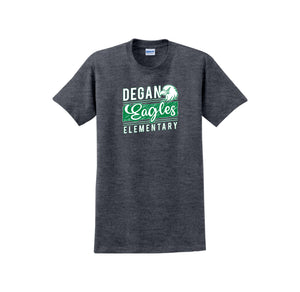 Degan Elementary-Adult Unisex T-Shirt On-Demand Eagle Stripe