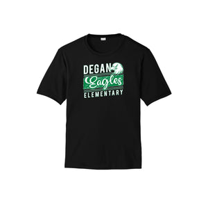 Degan Elementary-Adult Unisex Dri-Fit Shirt On-Demand Eagle Stripe