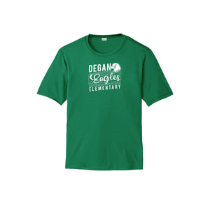 Degan Elementary-Adult Unisex Dri-Fit Shirt On-Demand Eagle Stripe