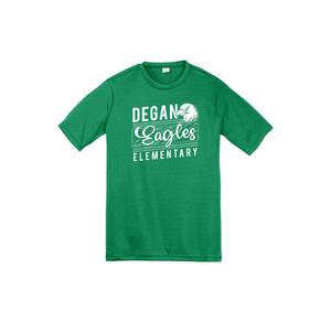 Degan Elementary-Youth Unisex Dri-Fit Shirt On-Demand Eagle Stripe