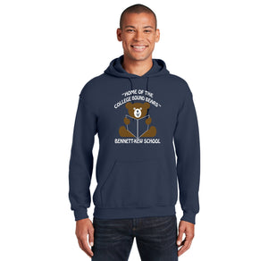 Bennett-Kew-Adult Unisex Hoodie Book Logo