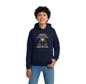 Bennett-Kew-Youth Unisex Hoodie Book Logo