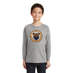 Bennett-Kew-Youth Unisex Long Sleeve Tee Circle Logo