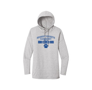 Gregory Heights Elementary-Womens Premium Featherweight French Terry Hoodie On-Demand_design two