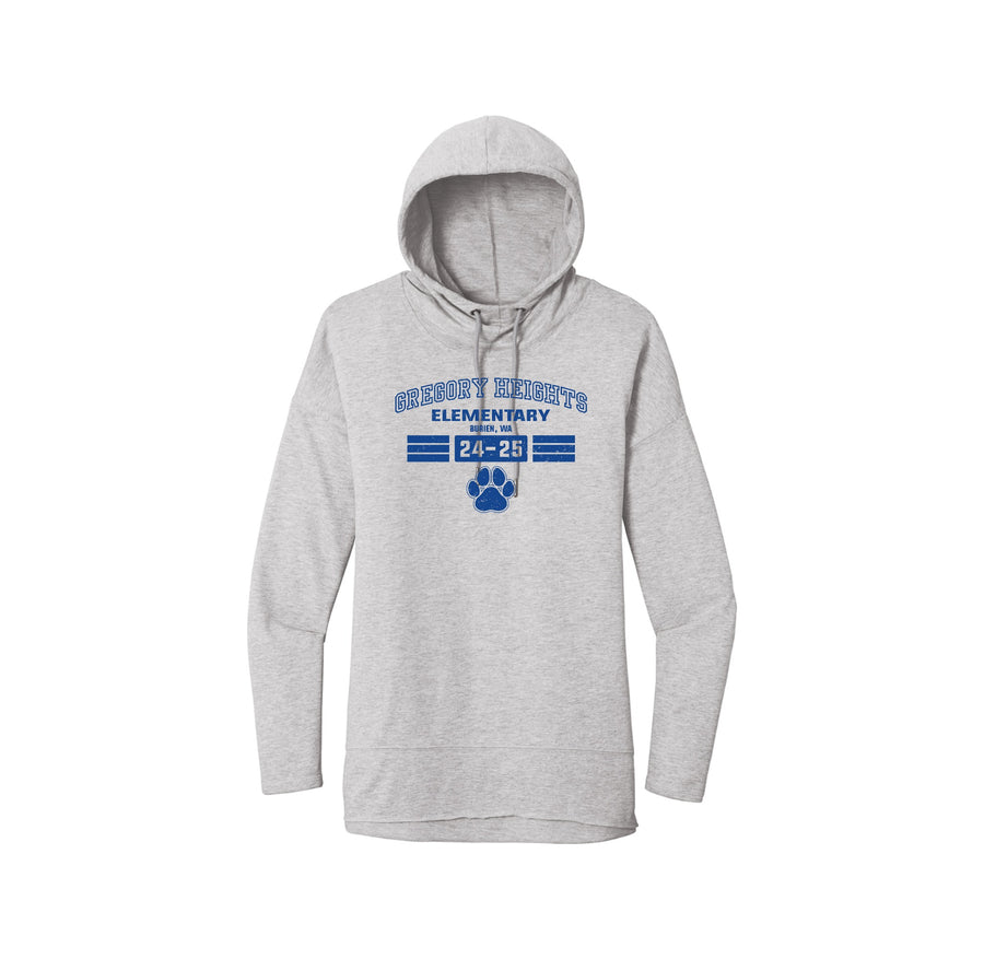 Gregory Heights Elementary-Womens Premium Featherweight French Terry Hoodie On-Demand_design two