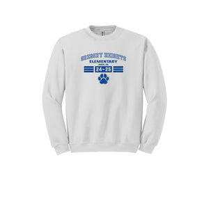 Gregory Heights Elementary-Adult Unisex Crewneck Sweatshirt On-Demand_design two