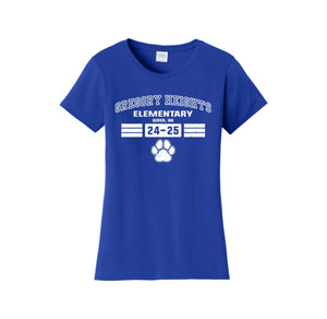 Gregory Heights Elementary-Womens Fan Favorite Tee On-Demand_design two