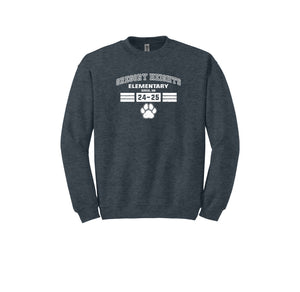 Gregory Heights Elementary-Adult Unisex Crewneck Sweatshirt On-Demand_design two