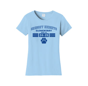 Gregory Heights Elementary-Womens Fan Favorite Tee On-Demand_design two