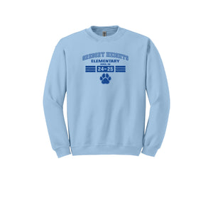 Gregory Heights Elementary-Adult Unisex Crewneck Sweatshirt On-Demand_design two