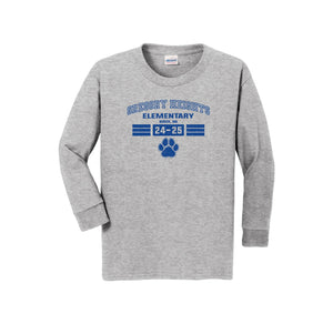 Gregory Heights Elementary-Youth Unisex Long Sleeve Tee On-Demand_design two