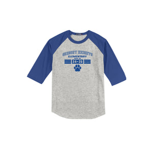 Gregory Heights Elementary-Adult Unisex Baseball Tee On-Demand_design two