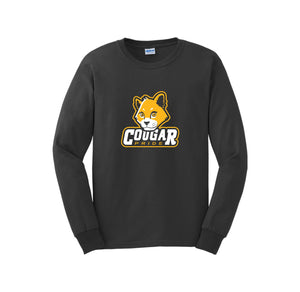 Kapowsin Elementary Spirit Wear 2023-24 On-Demand-Adult Unisex Long Sleeve Tee On-Demand Cougar Mascot