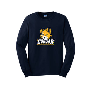 Kapowsin Elementary Spirit Wear 2023-24 On-Demand-Adult Unisex Long Sleeve Tee On-Demand Cougar Mascot