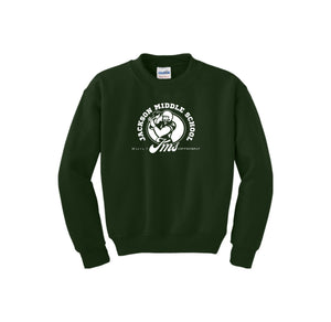 Andrew Jackson Middle School (TX)-Youth Unisex Crewneck Sweatshirt On-Demand 6th GRADE