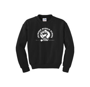 Andrew Jackson Middle School (TX)-Youth Unisex Crewneck Sweatshirt On-Demand 6th GRADE