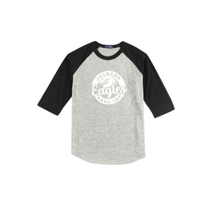 Andrew Jackson Middle School (TX)-Youth Unisex Baseball Tee On-Demand STAFF/GENERIC