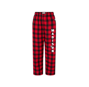 Madison Elementary (Redondo Beach, CA) 2024-25 On Demand-Boxercraft Youth Flannel Pants On-Demand