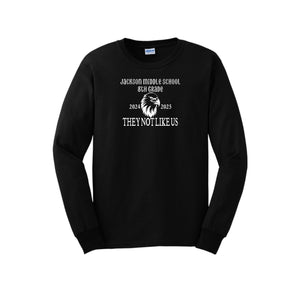 Andrew Jackson Middle School (TX)-Adult Unisex Long Sleeve Tee On-Demand 8th GRADE