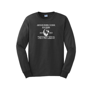 Andrew Jackson Middle School (TX)-Adult Unisex Long Sleeve Tee On-Demand 8th GRADE