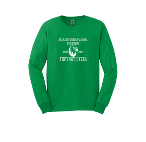 Andrew Jackson Middle School (TX)-Adult Unisex Long Sleeve Tee On-Demand 8th GRADE