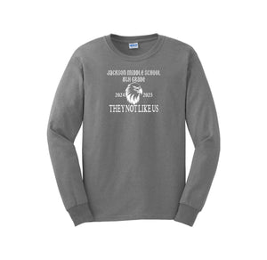 Andrew Jackson Middle School (TX)-Adult Unisex Long Sleeve Tee On-Demand 8th GRADE