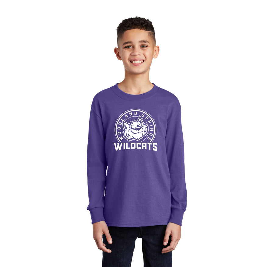 Woodland Springs-Youth Unisex Port & Co Long Sleeve Shirt