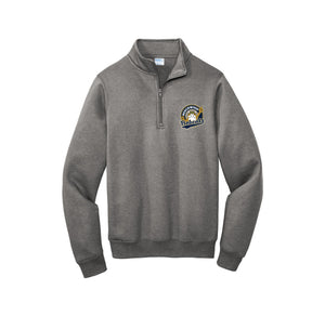 Beachwood Elm-Adult Unisex 1/4-Zip Pullover Sweatshirt On-Demand Circle