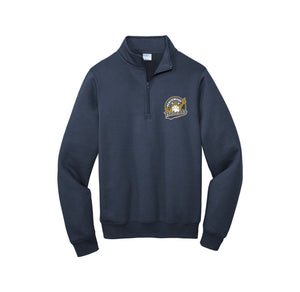 Beachwood Elm-Adult Unisex 1/4-Zip Pullover Sweatshirt On-Demand Circle