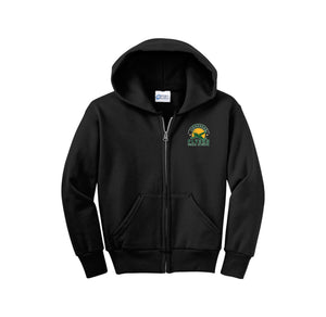 Lindbergh Elementary-Youth Unisex Full-Zip Hooded Sweatshirt On-Demand