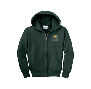 Lindbergh Elementary-Youth Unisex Full-Zip Hooded Sweatshirt On-Demand