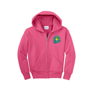 Richman Elementary Spirit Wear 2024-25 On Demand-Youth Unisex Full-Zip Hooded Sweatshirt On-Demand