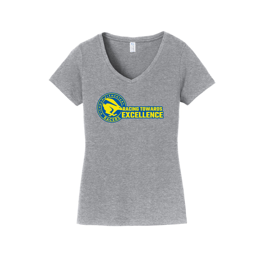 Richman Elementary Spirit Wear 2024-25 On Demand-Women's Fan Favorite V-Neck Tee On-Demand Excellence