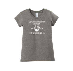 Andrew Jackson Middle School (TX)-Girls Youth Premium Tee On-Demand 8th GRADE