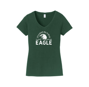 Andrew Jackson Middle School (TX)-Womens Fan Favorite V-Neck Tee On-Demand 7th GRADE