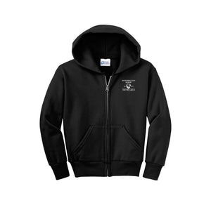 Andrew Jackson Middle School (TX)-Youth Unisex Full-Zip Hooded Sweatshirt On-Demand 8th GRADE