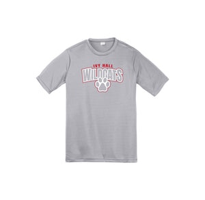 Ivy Hall Elementary Fall-Youth Unisex Dri-Fit Shirt On-Demand Stripe Logo Curve Logo